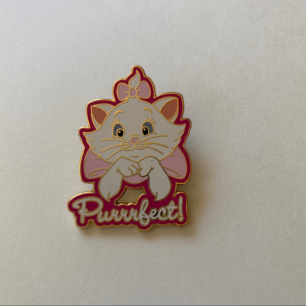 Disney Parks Marie Purrrfect Aristocats Pin